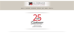 Desktop Screenshot of guthmannconstruction.com